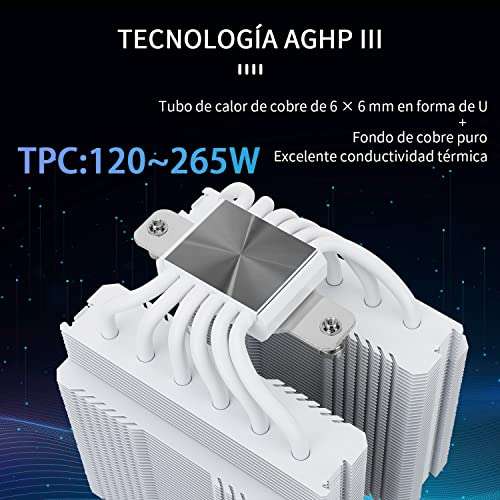 Amazon - Thermalright PA120 SE ARGB Enfriador De Aire De CPU Blanco