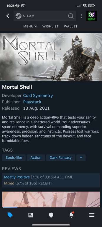 Steam | Mortal Shell Deluxe Edition.