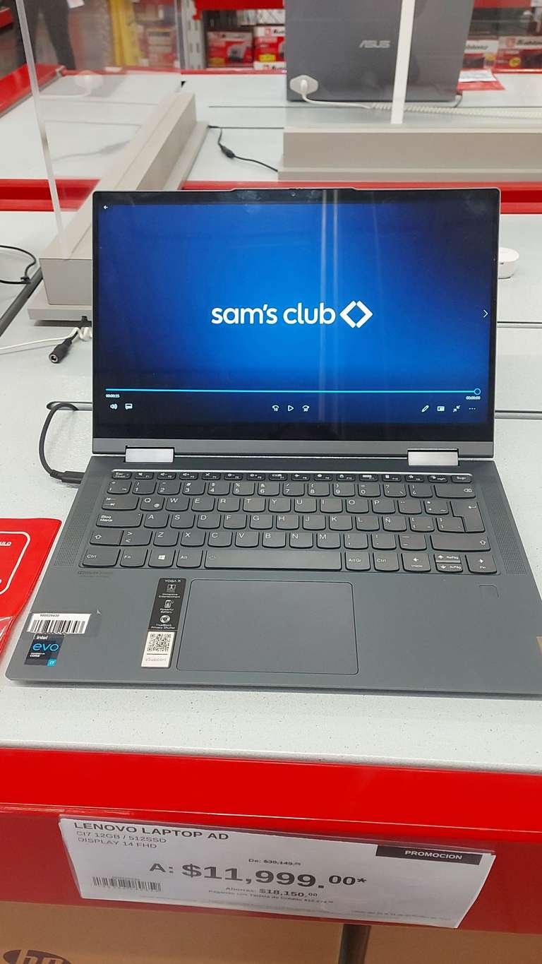 Sam's Club: Laptop Lenovo AD yoga