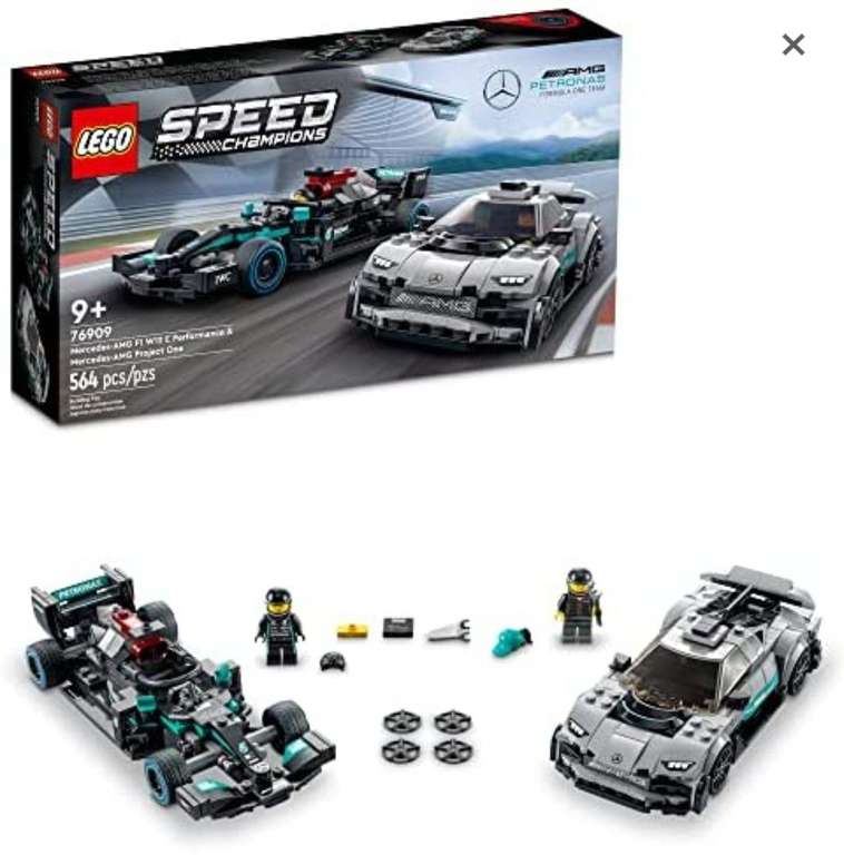 Amazon: LEGO Speed Champions Mercedes AMG F1 y Project One