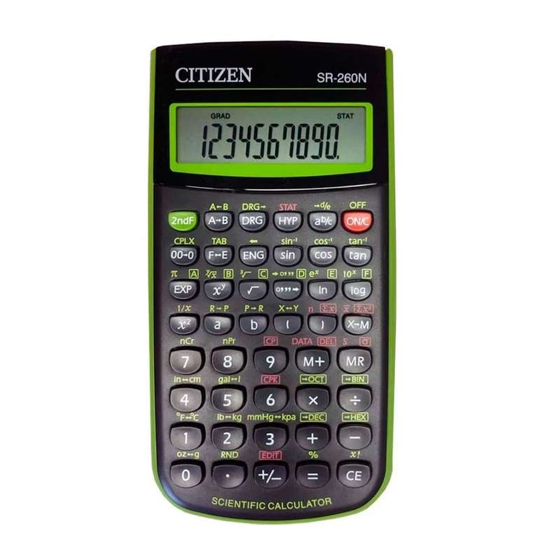 Office max: Calculadora Científica Citizen SR-260N 165 Funciones | Recoger en tienda