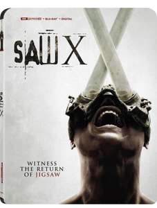 Amazon: Saw X 4K + Bluray + Digital [Blu-ray]