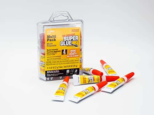Amazon: Super Glue transparente, paquete de 12 piezas.