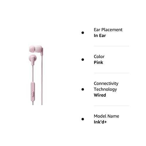 Amazon: Audífonos SKULLCANDY (alámbricos) in-ear.