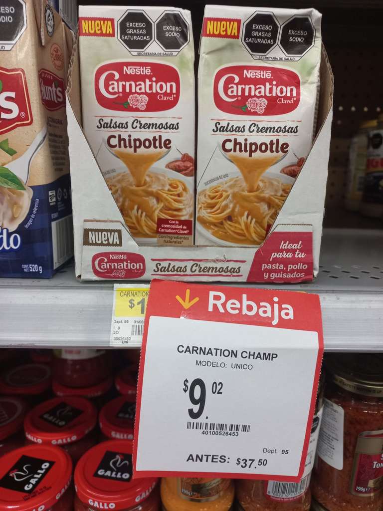 Walmart: Carnation Salsa Cremosa de Chipotle