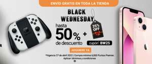 Club Premier Aeroméxico: Black Wednesday 25% de descuento (Compra mínima 6000 pts)