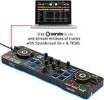 Amazon: Controlador de DJ Marca Hércules DJ Con 2 mezcladores