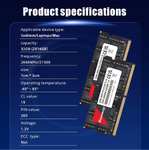 Amazon- Kuesuny Ram DDR4 32GB Kit Memoria para Laptop, 2x16GB