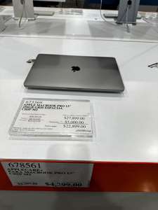 Costco: MacBook Pro 13" 256 GB M2 - Metepec