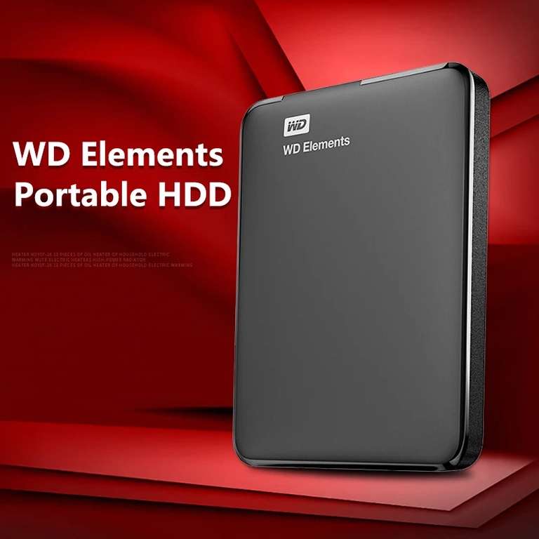 Cyberpuerta: Disco Duro Externo Western Digital WD Elements Portable 2.5'', 4TB