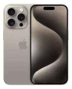 Mercado libre: Apple iPhone 15 Pro (128 GB) - Titanio Natural con HSBC y cupón Meli+