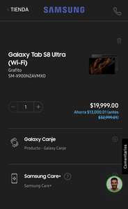 Samsung Store: Galaxy Tab S8 Ultra 128Gb