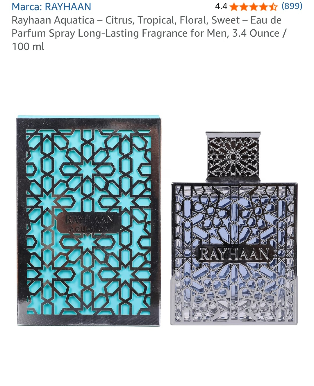 Amazon - Perfume Rayhaan Aquatica