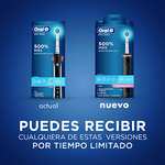Amazon: cepillo electrico Oral-B con 4 cabezales extras a $807 pesotes.