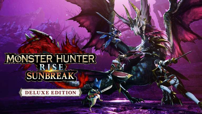 Argentina eShop: Monster Hunter Rise DLC: Sunbreak Deluxe Edition a 389 pesos mexicanos