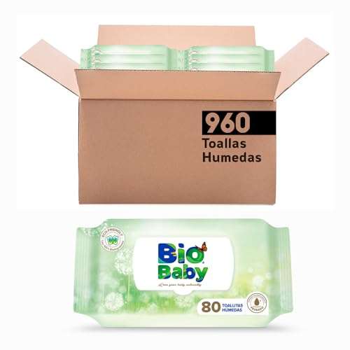 Amazon, bio baby toallitas ecológicas humedas 12 paquetes = 960 toallitas | Planea y Ahorra