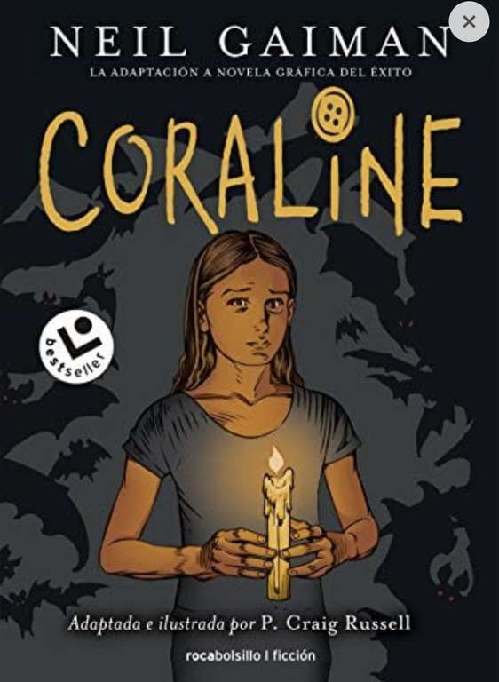 Amazon: Libro [pasta blanda] Coraline y la puerta secreta, novela grafica $100