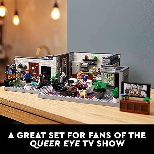 Amazon: Lego Queer Eye Loft de los Fab 5