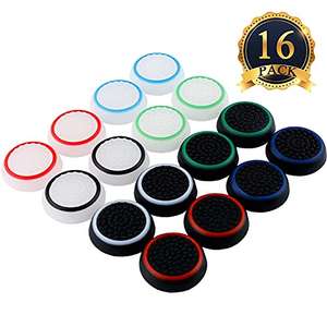 Amazon Thumb Grip Stick Cover para PS4, PS3, PS2, Xbox ONE, ONE X, ONE S, XBOX 360 (16 piezas)