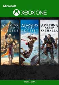 Eneba: Xbox AR: Assassin’s Creed Bundle: Valhalla, Odyssey y Origins