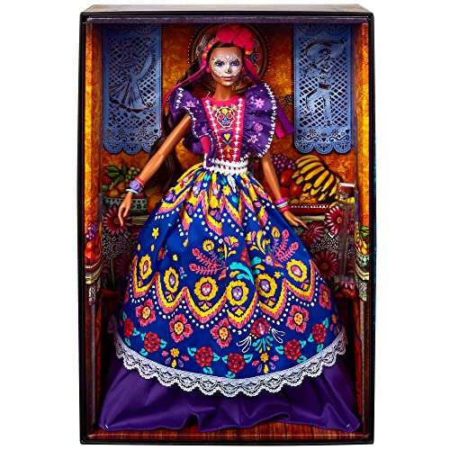 Amazon: Barbie Signature Día de Muertos 2022 Muñeca para coleccionistas
