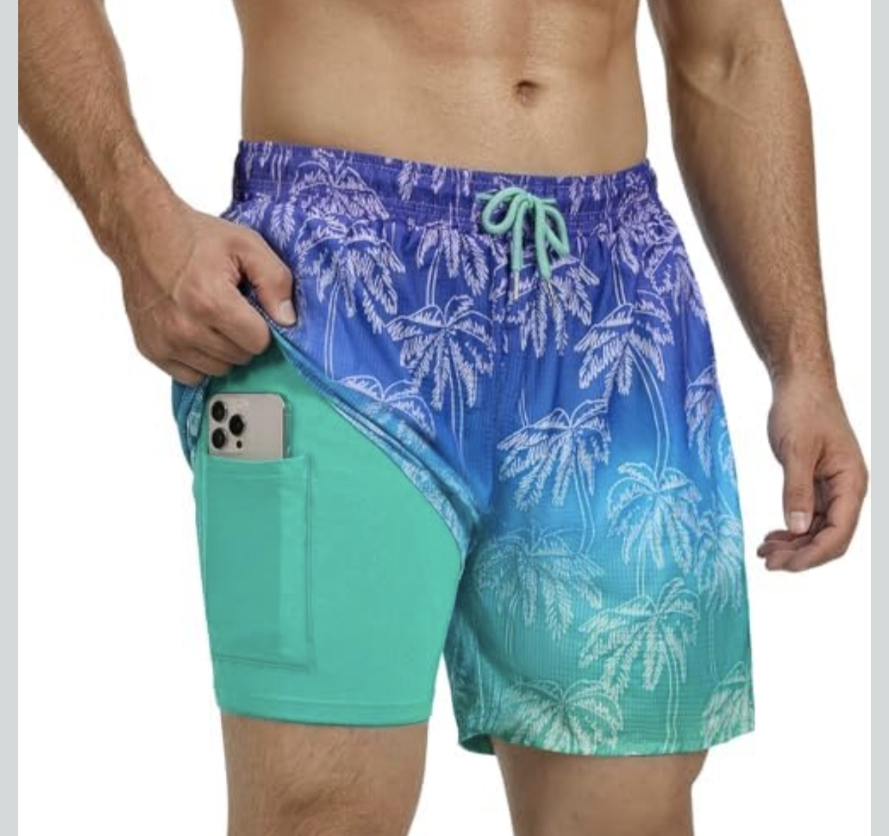 Amazon: Traje de baño para hombre.