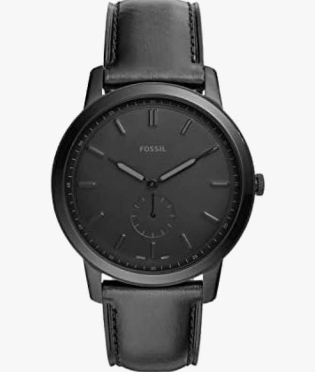 Amazon: Fossil Reloj minimalista de acero inoxidable para hombre