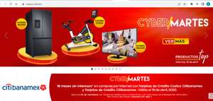 Costco: Cyber Martes 18 meses sin intereses sólo para Tarjeta Citibanamex Costco, sin mínimo de compra