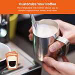 Amazon: Máquina de café espresso Chefman, Prepare espresso, capuchinos, lattes y más