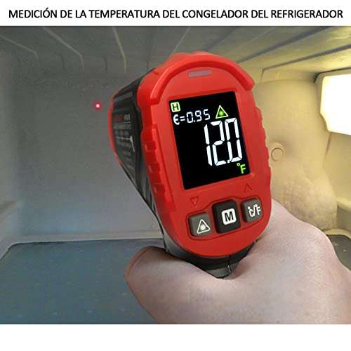 Amazon: Linmeng Termómetro Infrarrojo, Termómetro Digital IR -58~1112°F(-50℃～600℃)