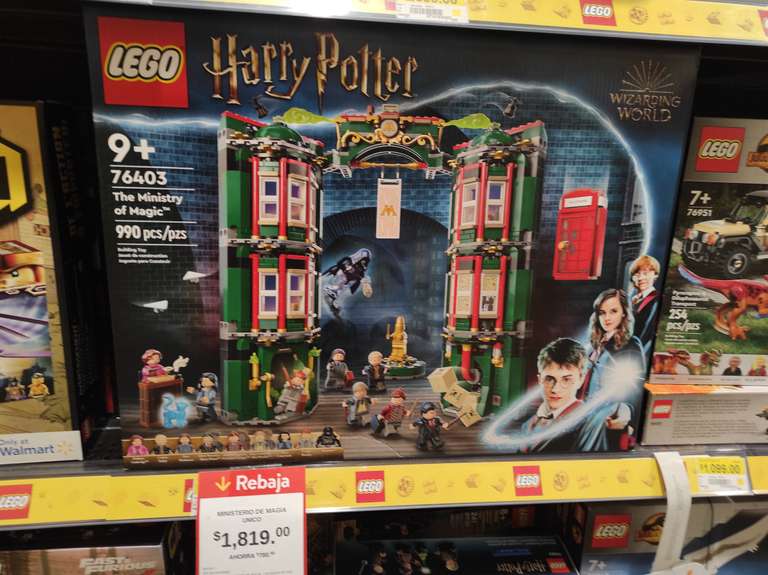 Walmart: Multiverso Lego en rebaja DC, Marvel, Harry Potter, Star Wars