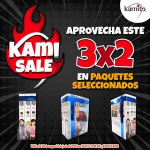 Hot Sale en Kamite: 3x2 en paquetes y títulos seleccionados