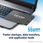 Amazon: SSD Lexar 480gb 2.5"