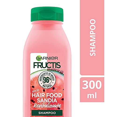 Amazon: Fructis - Champú Garnier para el cabello Sandia, 300 ml | envío gratis con Prime