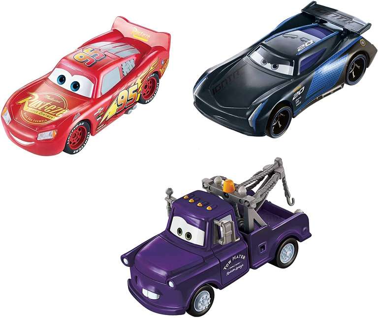 LIVERPOOL. Disney Cars Color Changers Paquete de 3 Vehículos