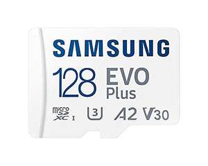 Amazon: Samsung Evo Plus tarjeta de memoria MicroSD U3 Clase 10 A2 128 GB