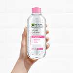 Amazon: Garnier Skin Naturals Face Agua Micelar Desmaquillante para Todo Tipo de Piel, 400 ml | Planea y Ahorra, envío gratis con Prime