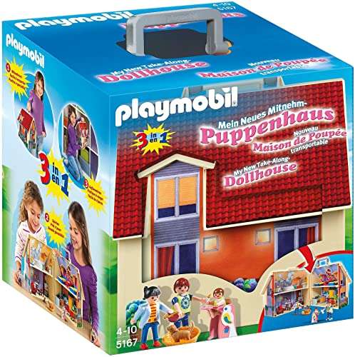 Amazon: Playmobil Casa Muñecas Maletín