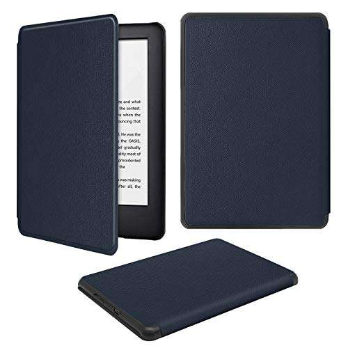Amazon: Funda para Kindle (10ª generación - 2019) PUBAMALL (Azul Oscuro) | Envío prime