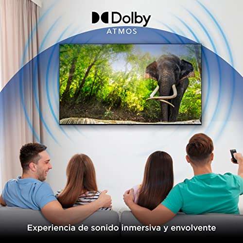 Amazon: TCL Smart TV Pantalla 65" 65S546 QLED TV UHD 4K Google TV
