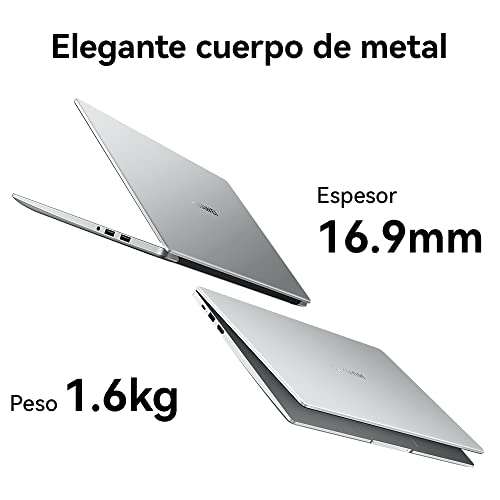 Amazon: HUAWEI MateBook D 15 Ryzen 7 5700U 16GB + 512, 15.6 Pulgadas, Fast Charging 65W, Windows 11 Home