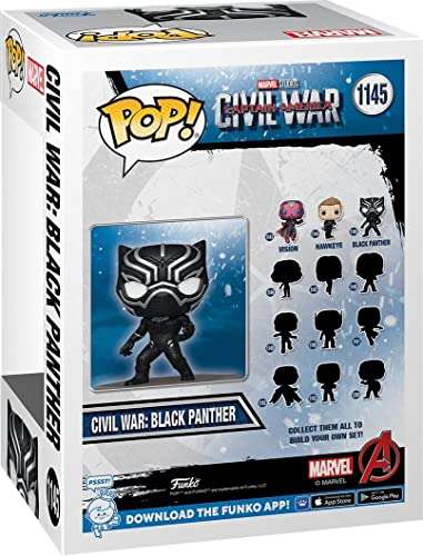 Amazon: Funko Pop! Marvel: Captain America: Civil War Build A Scene - Black Panther, Amazon Exclusive