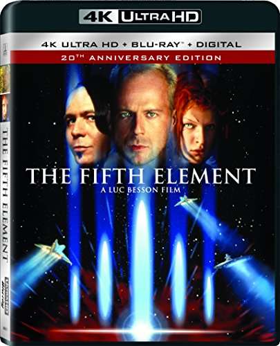 Amazon: El quinto elemento. 4k [Blu-Ray]