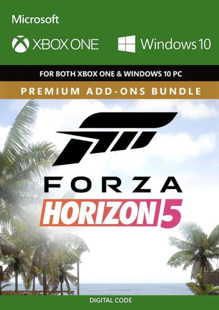 Eneba - Forza Horizon 5 - Premium Add (Paquete con todos los DLC) - Usando VPN de Turquía.