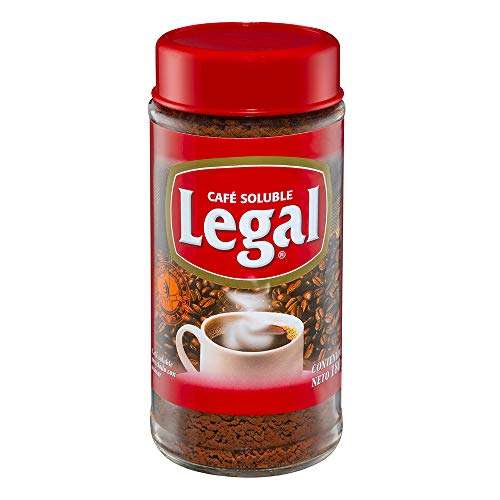Amazon - Café Legal Soluble 180 gr | ideal para las visitas | Envío gratis Prime,
