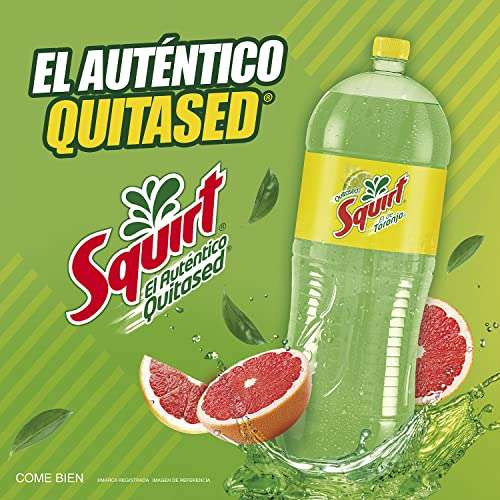 Amazon: Squirt Refresco con Sabor a Toronja, 8 Refrescos en Botellas de 3 Litros (8 pack de 3 litros)