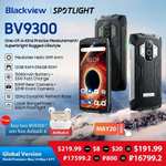 AliExpress: Blackview BV9300 12+9/256 15080 mAh laser y linterna