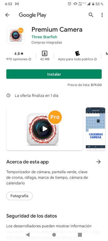 Google Play: Premium campera