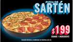 Dominos Pizza grande + Papotas $199 entre otras promociones