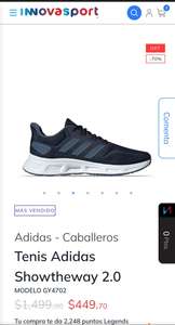 Innovasport: Tenis Adidas solo talla 27.5 en $450